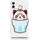 Cat iPhone 12 mini case Style 19