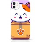 Cat iPhone 12 mini case Style 20