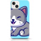 Cat iPhone 13 mini case Style 23