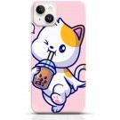 Cat iPhone 15 case Style 14