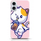 Cat iPhone 16 Plus case Style 14