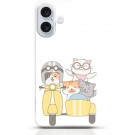 Cat iPhone 16 Plus case Style 16