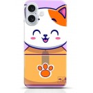 Cat iPhone 16 Plus case Style 20