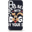 Dog iPhone 16 Plus case Style 3