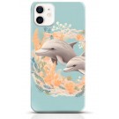 Dolphin iPhone 12 mini case Style 3
