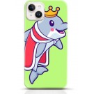 Dolphin iPhone 14 Plus case Style 24