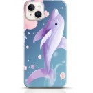 Dolphin iPhone 15 case Style 4