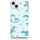Dolphin iPhone 15 Plus case Style 15