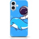 Dolphin iPhone 16 case Style 18