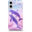 Dolphin iPhone 16 case Style 2