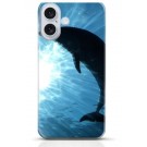 Dolphin iPhone 16 Plus case Style 14