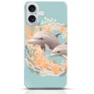 Dolphin iPhone 16 Plus case Style 3