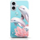 Dolphin iPhone 16 Plus case Style 6