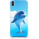 Dolphin iPhone X case Style 1