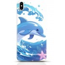 Dolphin iPhone XS case Style 16