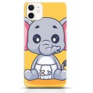 Elephant iPhone 12 mini case Style 22