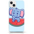 Elephant iPhone 14 Plus case Style 24