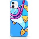 Fish iPhone 12 mini case Style 15