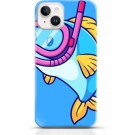 Fish iPhone 15 Plus case Style 15
