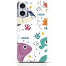 Fish iPhone 16 case Style 24