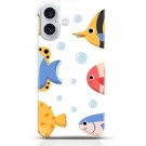 Fish iPhone 16 Plus case Style 1