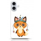Fox iPhone 16 Plus case Style 18