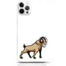 Goat iPhone 15 Pro case Style 12