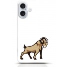 Goat iPhone 16 Plus case Style 12