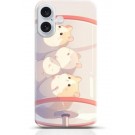 Hamster iPhone 16 case Style 17