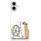 Hamster iPhone 16 Plus case Style 2