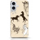 Horse iPhone 16 case Style 22