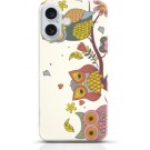 Owl iPhone 16 case Style 16