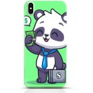 Panda iPhone XS Max case Style 16