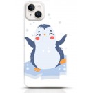 Penguin iPhone 15 Plus case Style 14