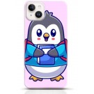 Penguin iPhone 15 Plus case Style 17