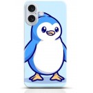 Penguin iPhone 16 Plus case Style 6