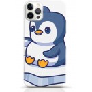 Penguin iPhone 16 Pro Max case Style 15