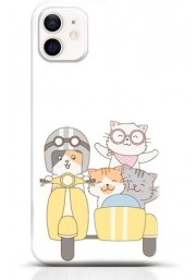 Cat iPhone 12 case Style 16