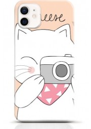 Cat iPhone 12 mini case Style 3