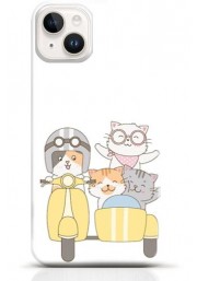 Cat iPhone 14 case Style 16