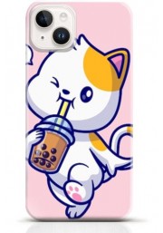 Cat iPhone 14 Plus case Style 14