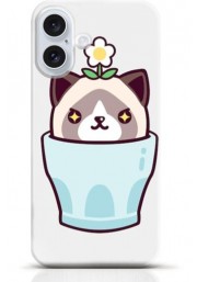 Cat iPhone 16 case Style 19
