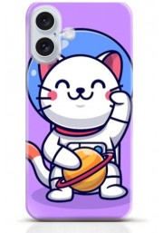 Cat iPhone 16 Plus case Style 10