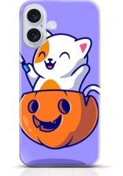 Cat iPhone 16 Plus case Style 18