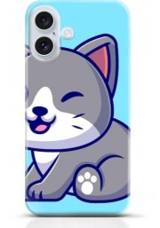 Cat iPhone 16 Plus case Style 23