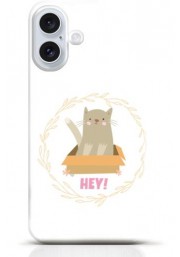 Cat iPhone 16 Plus case Style 4