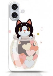 Cat iPhone 16 Plus case Style 7