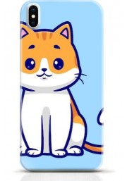 Cat iPhone XS case Style 24