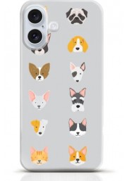 Dog iPhone 16 case Style 10