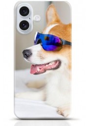 Dog iPhone 16 Plus case Style 18
